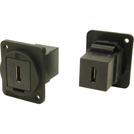 Adaptateur XLR USB-C ® femelle vers USB-C ® femelle Adaptateur/prolongateur CP30201X CP30201X Cliff