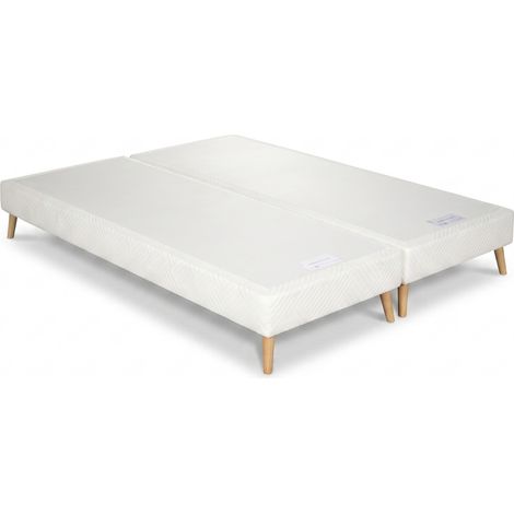 Sommier SIMLAT 2 DUO 2X80X200 + PIEDS (1/2)
