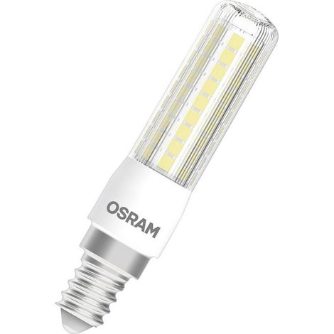 Mentor Osram bombilla LED E14 7W transparente 2700K