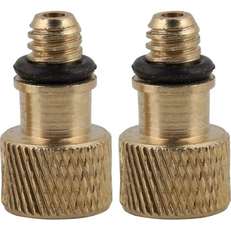 10 Pièces Adaptateur de Valve Vélo FR vers US, Outil de Conversion pour Pompe