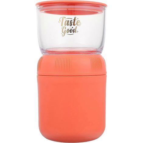 Tasse à petit-déjeuner pour enfants, tasse à aliments complémentaires combinée pour le rangement, 1 ensemble (1/5)