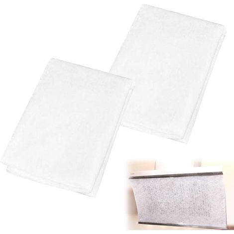 Filtre pour Hotte Aspirante, Filtres à Graisse en Papier, Filtre Hotte Cuisine, Filtre de Poussière Filtre à Graisse Microfiltres Universels Filtre Peut Être Découpable, 90 x 45 cm, 2 Pcs (1/5)