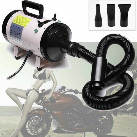 Pet Dryer Portable Car Dryer Bike Motorcycle Power Dryer Blower Blaster Duster UK (1/5)