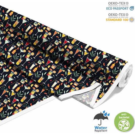 TESSUTI DECORATIVI PER ESTERNI OXFORD - Motivo Cocktail  DX8309 (1/5)