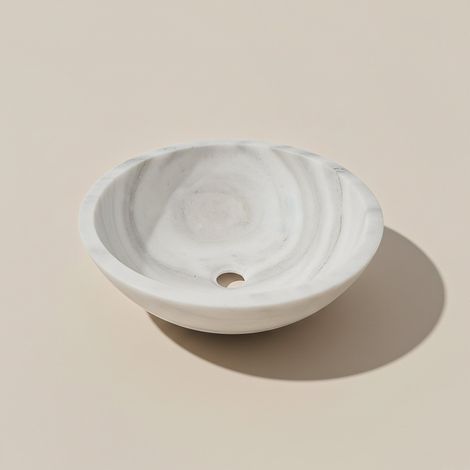 Vasque Élodie Marbre blanc CASA LINEA (1/5)