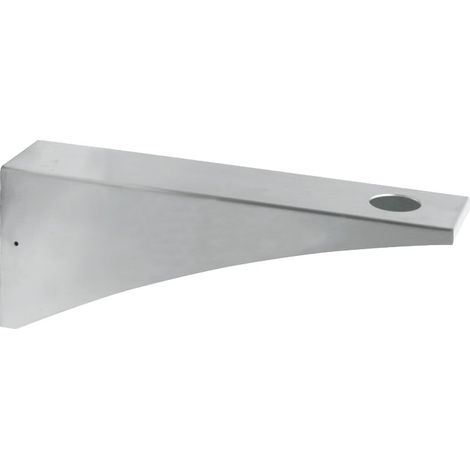 Support mural 240mm pour vasque inox (1/3)