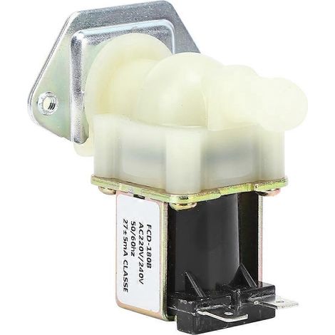 Entrée d'électrovanne 1/2 pouce, clapet anti-retour, plastique, pour usage domestique, 220 V, 0,02–0,8 MPa
