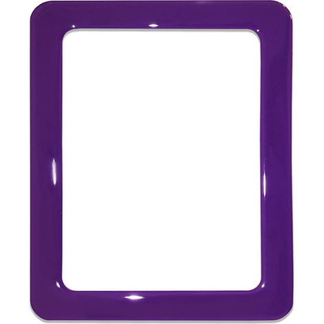 Magnetischer, selbstklebender Rahmen, Größe 19,0 x 23,8 cm – lila (1/5)