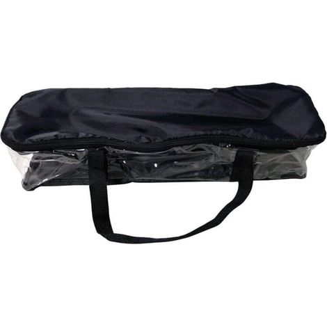 sac de rangement transparent avec fermeture éclair pour DVD et CD