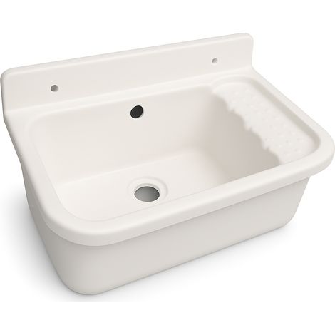 Fregadero Pileta en Resina de Polipropileno Para Lavadero Tamaño: 60 (1/5)