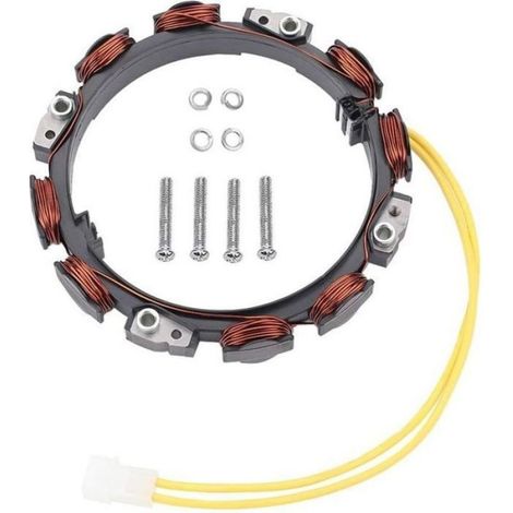 Alternateur - Régulateur De Tension - Pour Moteur Tracteur Et Tondeuse Autoportée - 10 A À 16 A - 18 À 24 Ch - Kit Complet ×1 (1/4)