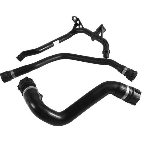Un ensemble de kits de tuyaux de radiateur 11531436410, 11537502525 et 11531436408, compatibles avec E46, E36, E39, 323Ci, 330Ci et 330xi. (1/5)