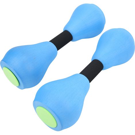 Wasserdichte, tragbare EVA-Hanteln für Schwimmen, Yoga und Fitness (blau) (1/5)