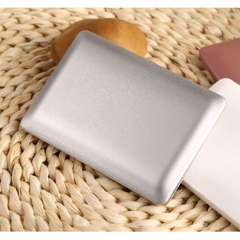 Mini Miroir pour Ordinateur Portable, Miroir en Verre de Poche pour Les Retouches en Déplacement et la Vue Complète du Visage (Couleur Assortie) (1/5)