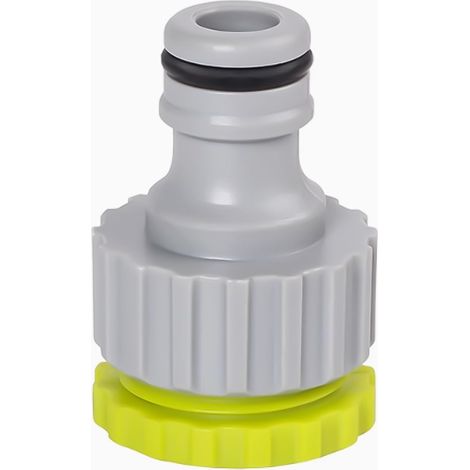 Raccord de tuyau, raccord standard ABS 1/2" - 3/4", kit d'adaptateurs à raccord rapide ABS pour tuyaux d'eau, robinets et machines à laver (1/5)