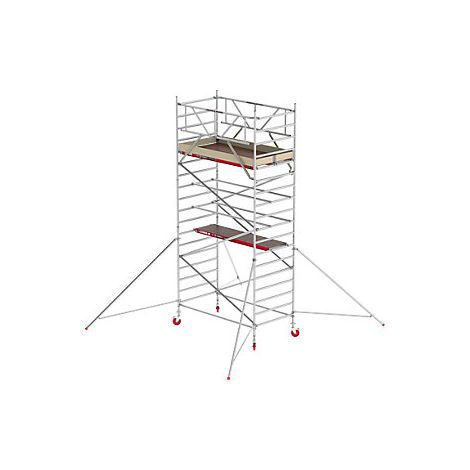 Altrex Fahrgerüst RS Tower 42 Aluminium mit Holz-Plattform 6,20m AH 1,35x1,85m