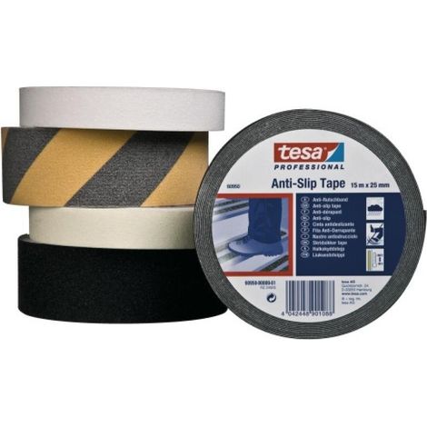 Bande adhésive antidérapante fluorescent 60953 - 15 mètres x 25 mm jaune (1/2)