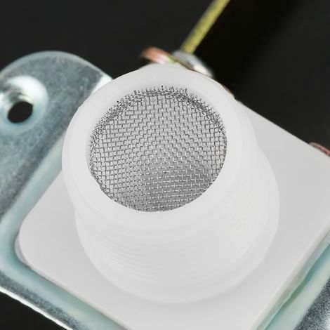 Électrovanne en plastique DN15 G1/2 CC 12 V, normalement fermée, avec interrupteur d'entrée d'eau (1/5)