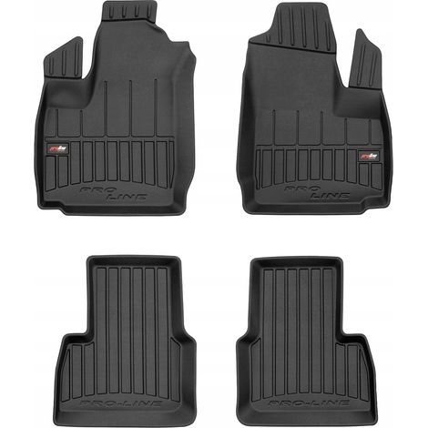ALFOMBRAS Y FELPUDOS DE GOMA FIAT Doblo 1 2000-2010 3D TROUBLE (1/5)