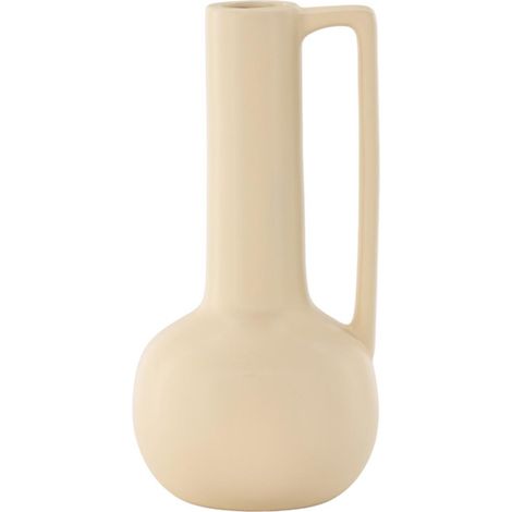 Vase Design en Céramique "Allis" 36cm Jaune (1/5)