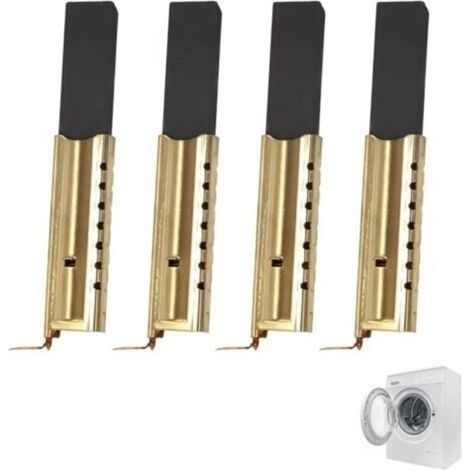 Balais de charbon L94MF7 pour lave-linge, compatibles avec différents modèles de moteurs de lave-linge, pour la réparation des moteurs intermittents et des freins électriques, 5 x 13,5 x 39,6 mm (1/5)