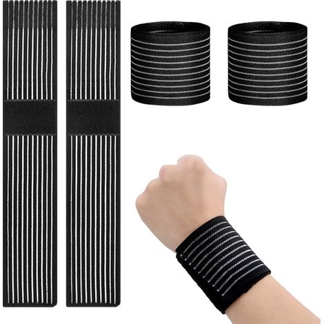 Lot de 4 bracelets élastiques respirants et ajustables (1/5)