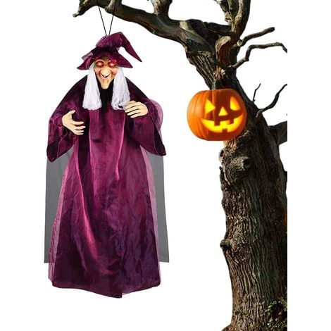 Hexen Outdoor Halloween Gruselige Sprechende Hexe mit