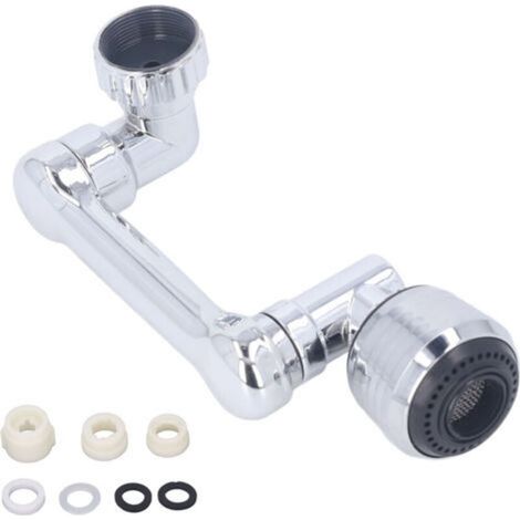 1080 Degree Rotatable Multifunctional Extension Faucet, 1080 Swivel Magic Faucet, Faucet Aerator with Two Water Outlet Methods for Kitchen Bathroom Aerator and DIY (1/5)