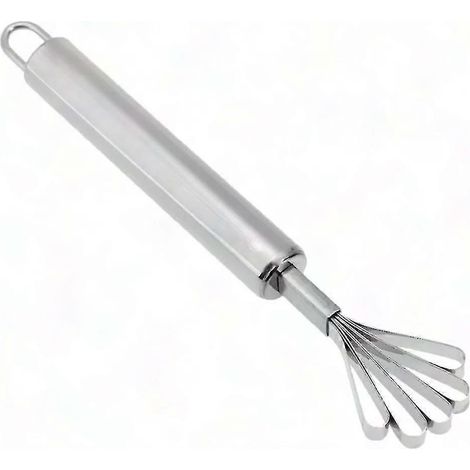 Râpe à noix de coco et grattoir à écailles de poisson en acier inoxydable - Outil de cuisine polyvalent avec crochet de suspension (1/5)