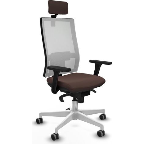 Chaise piqueras y crespo Horn noir mousse épaisse (1/2)