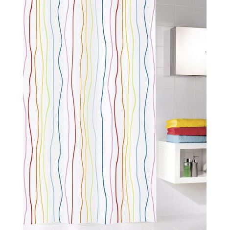 Kleine Wolke Duschvorhang Jolie multicolor, 180 x 200 cm Duschvorhänge (1/3)