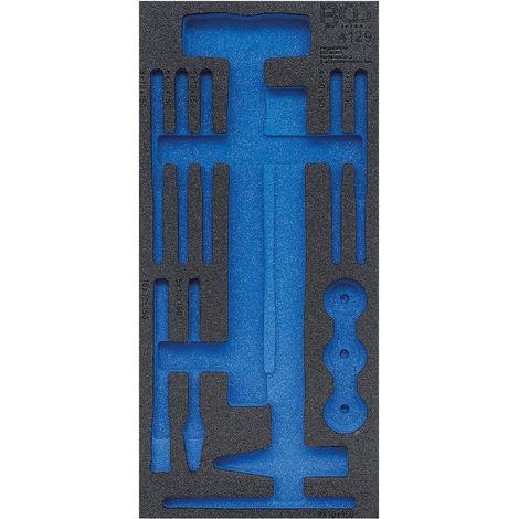 Insert de Servante d Atelier 1/3 Vide - 20,5 x 3,6 x 40,4 cm - Compatible Servante 4129 - Organisation et Gain de P - D-Work
