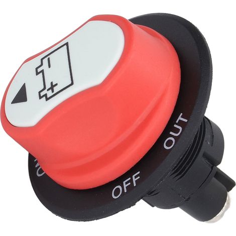 Interrupteur batterie coupure alimentation 50A DC50V ON OFF OUT réglage sectionneur électrique déconnecteur