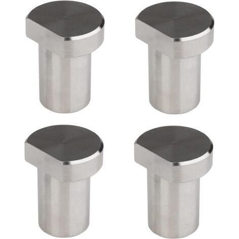 4 pièces Serrage de Table à Bois, Arrêts en Acier Inoxydable pour Table de Travail du Bois, Établis de Menuiserie pour Trou de Chiens, pour Fixer les Pièces (1/5)