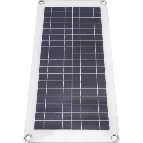 Leichtes, dünnes, wasserdichtes, tragbares und flexibles Solarpanel mit 2 USB-Anschlüssen für Auto, Zuhause oder Boot (1/5)
