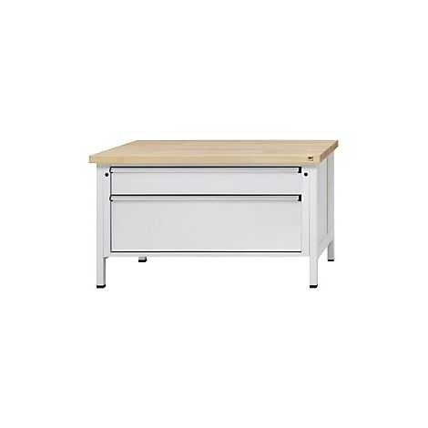 Banco de trabajo con cajones XL/XXL  bastidor modular  anchura (1/4)