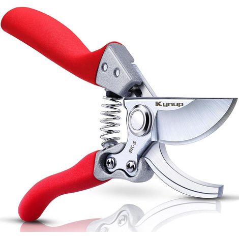 Astschere Profi Gartenschere SK-5 Stahl ergonomisch bis 2,5 cm Schnittdurchmesser rot (1/5)