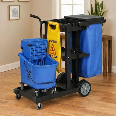 Accessoire de nettoyage en plastique métal 122 x 46,5 x 101 cm (1/5)