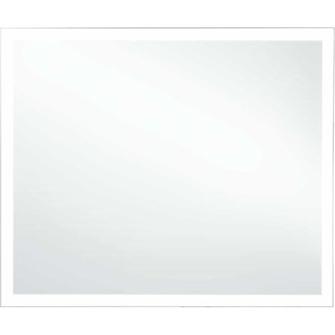 Maison Exclusive - Badezimmer-Wandspiegel mit LEDs 60x50 cm (1/5)