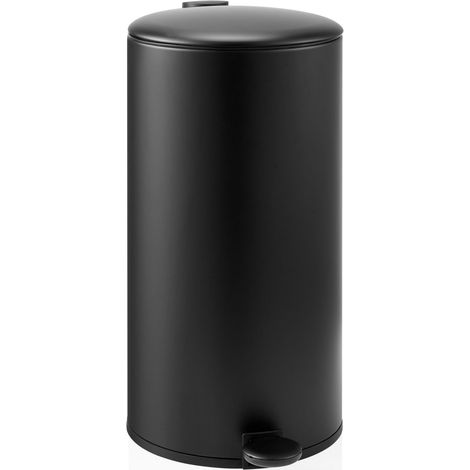 Abfallsammler / Mülleimer CLEAN STEP 2 30L schwarz hjh OFFICE (1/5)