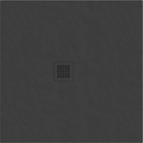 Ravak - Plato de ducha 80x80 cm, negro mate XA034433010 (1/4)