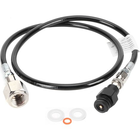 Adaptateur de Remplissage CO2 pour Machine à Soda, Bouteille et Connexion, 1M Tuyau W21.8‑14 (1/5)