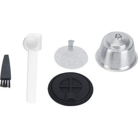 Filtre à café réutilisable en acier inoxydable compatible avec machine Dolce Gusto EDG Lumio, capsule durable, sans papier, écologique. (1/5)