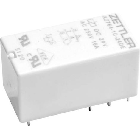 Zettler Electronics AZ764-1CE-12D Relè per PCB 12 V/DC 16 1 scambio 1 pz.