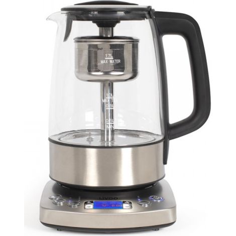bollitore senza fili 1,7l 2000w vetro/grigio - DOD209 - Livoo