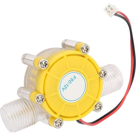 Générateur d'eau CC, Turbine Hydraulique Pompe à eau Micro Hydro-CC 12V Micro Hydraulique Générateur d'eau Générateur de Turbine à Eau (12V) (1/5)