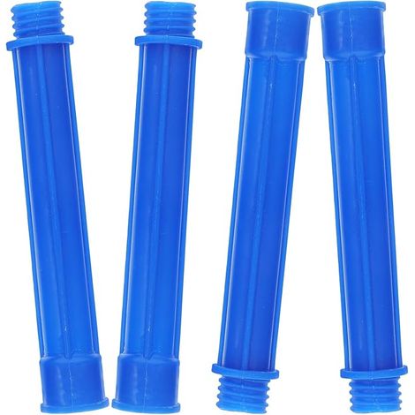 4 Pieces Caulking Extension Tubes for Putty Gun Nozzle Extension Silicone Caulking Tip Adapter for Precise Application in Hard to Access Areas 4.4 inches (1/5)