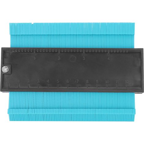 12cm Gabarit de Copiage de Contour ABS Multifonction Formes Irrégulières Outil de Carrelage Menuiserie (1/5)