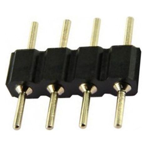Bolsa de 10 conectores macho para cinta RGB 12V