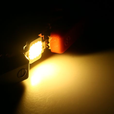 Konvolut von 10 SMD COB 10W DC 9-10V warmweißen LED-Chips als Ersatz für Projektorlampen (1/5)